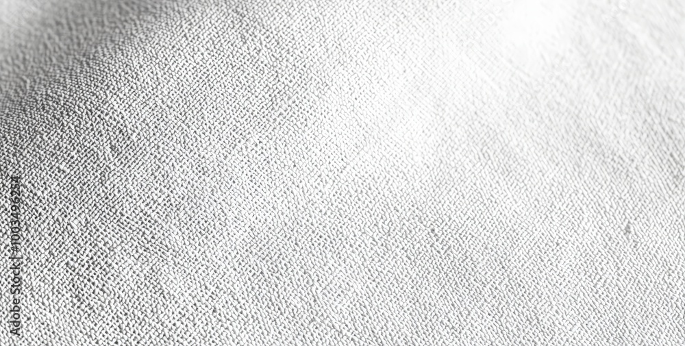 Fototapeta premium Close-up of white fabric