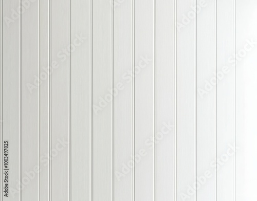 White wood paneling