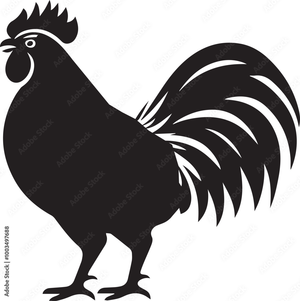 rooster isolated on white background rooster isolated on white background