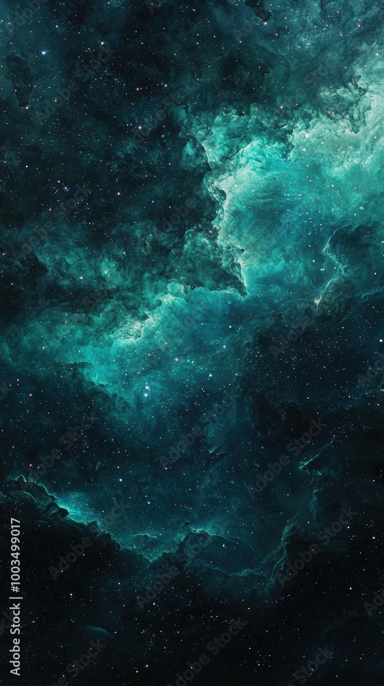 Fototapeta premium Deep space nebula