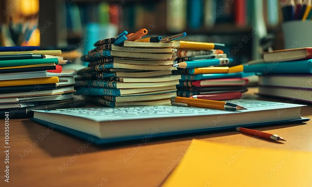 stack of books and pen stack of books and pen
