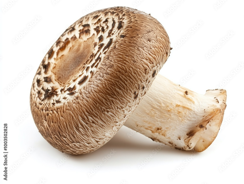 Shiitake mushroom on white background Shiitake mushroom on white background