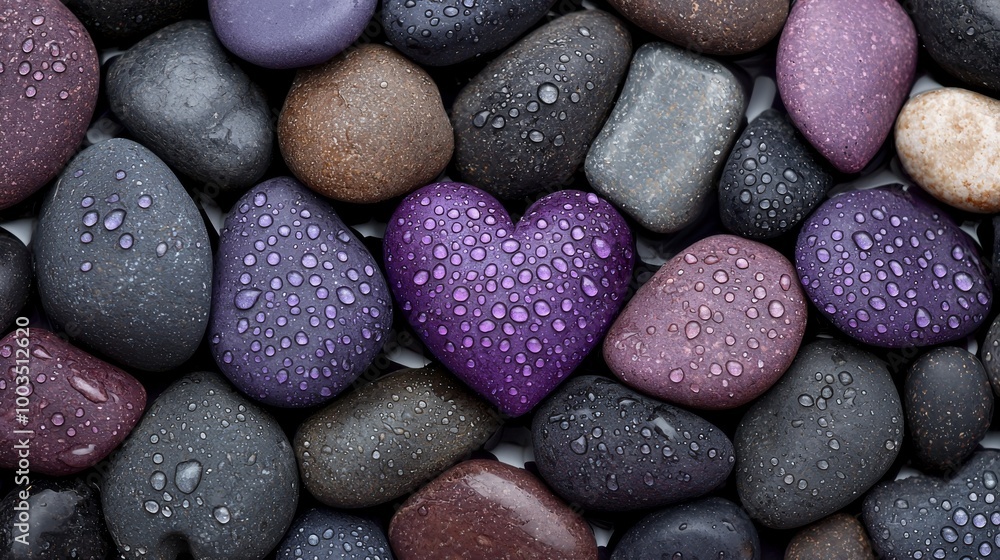 The bright purple color and intricate texture of the stone create an attractive visual effect that catches the eye. The contrasting tones and the shiny surface enhance the fascinating quality. The bright purple color and intricate texture of the stone create an attractive visual effect that catches the eye. The contrasting tones and the shiny surface enhance the fascinating quality.