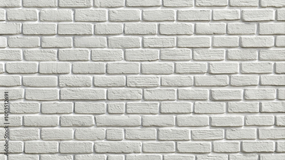 Textured white brick wall background for design projects Textured white brick wall background for design projects