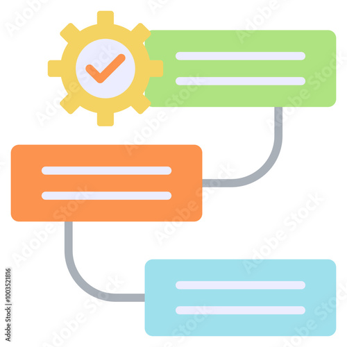 Prioritization Icon Flat Icon