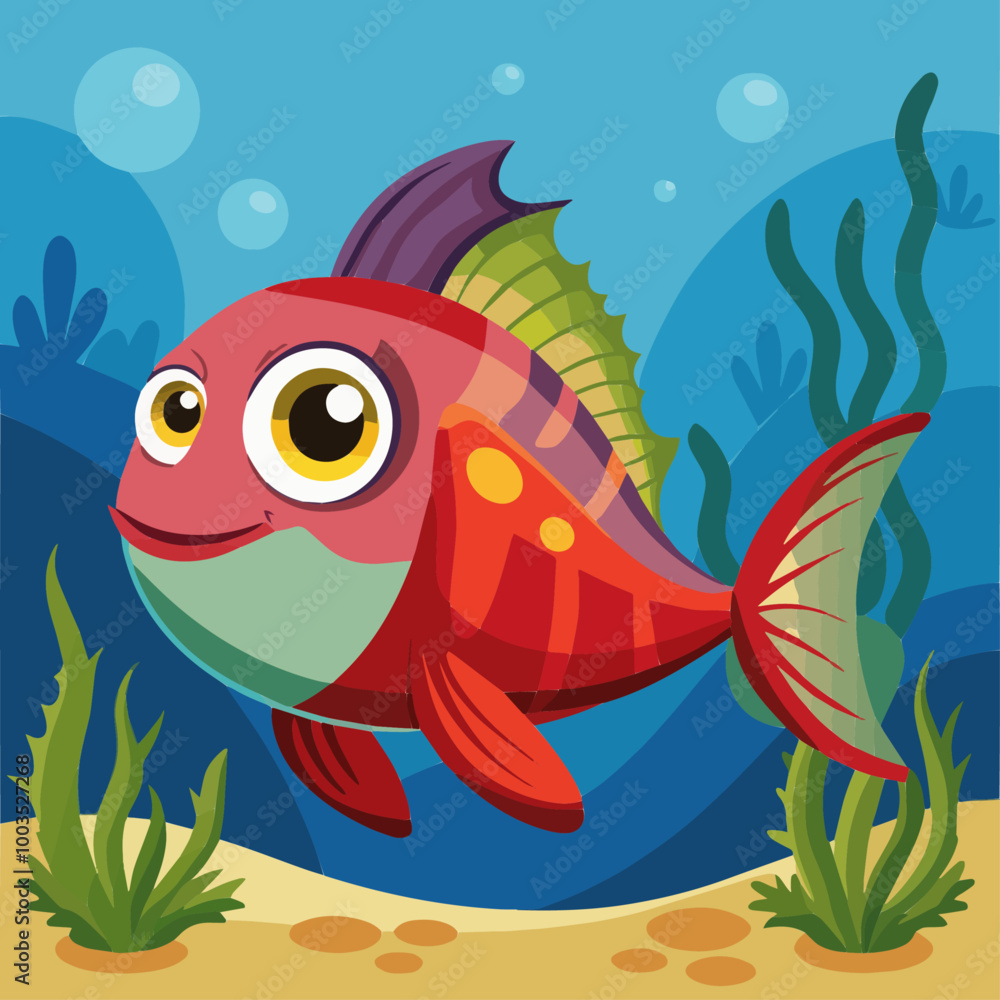 Naklejka premium fish