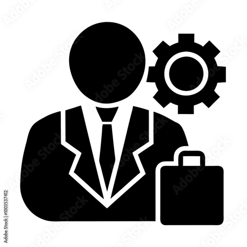 business management icon with Transparent Background - Versatile Clipart