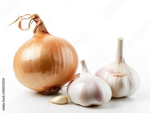 onions and garlic
