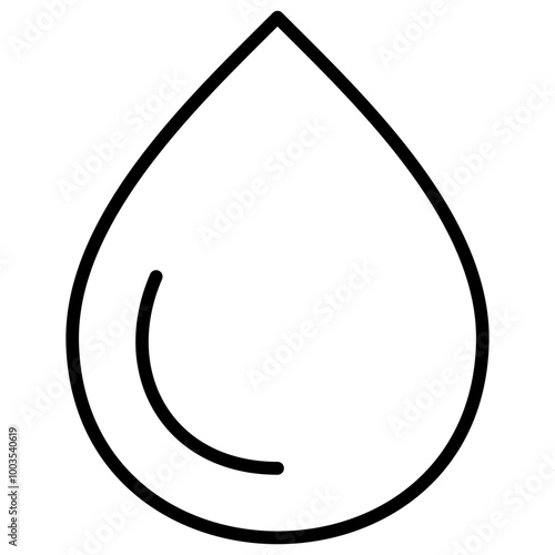 Water Icon Outline Icon