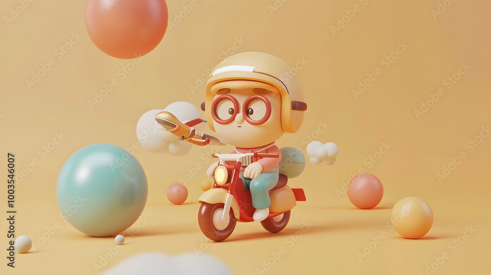 Obraz premium Logo Placement In Advertising Design 3D