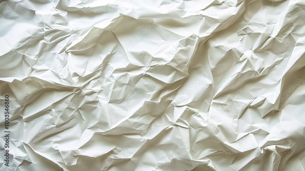 Obraz premium Textured Crumpled Paper Background for Design Projects