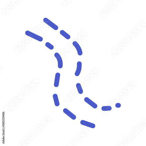 Dotted Line Abstract