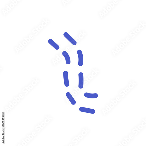 Dotted Line Abstract