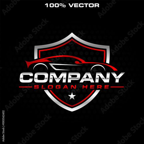 Automotive, City Car, Car Service, Car Showroom, Car Repair and Speed Automotive Logo Vector