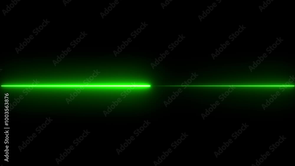 Seamless loop animation of glowing horizontal neon lines streaming across on the screen. Seamless loop animation of glowing horizontal neon lines streaming across on the screen.