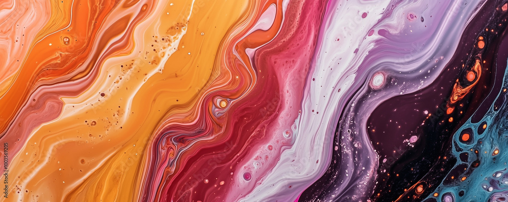 Beautiful abstract neon colors acrylic concept art splashed across a dark space void backdrop background wallpaper Beautiful abstract neon colors acrylic concept art splashed across a dark space void backdrop background wallpaper