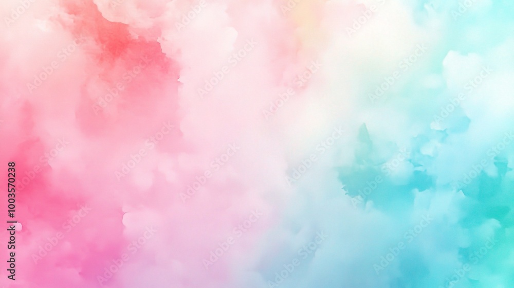Fototapeta premium Soft Pastel Clouds Background for Creative Use