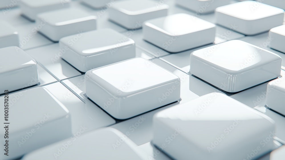 3d square white technology communication concept background. Randomly shifted white cube square boxes block background wallpaper banner. 3d square white technology communication concept background. Randomly shifted white cube square boxes block background wallpaper banner.