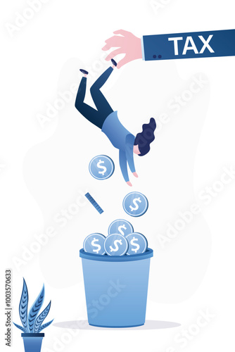 Forced collection of taxes, debts, overdue loans. Tax hike, government increase tax or steal money from people, debt or loan interest to pay off