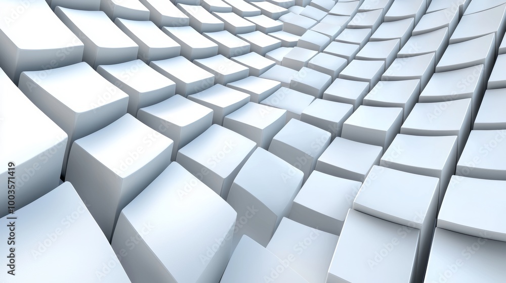 An abstract background of white and gray. Illustration