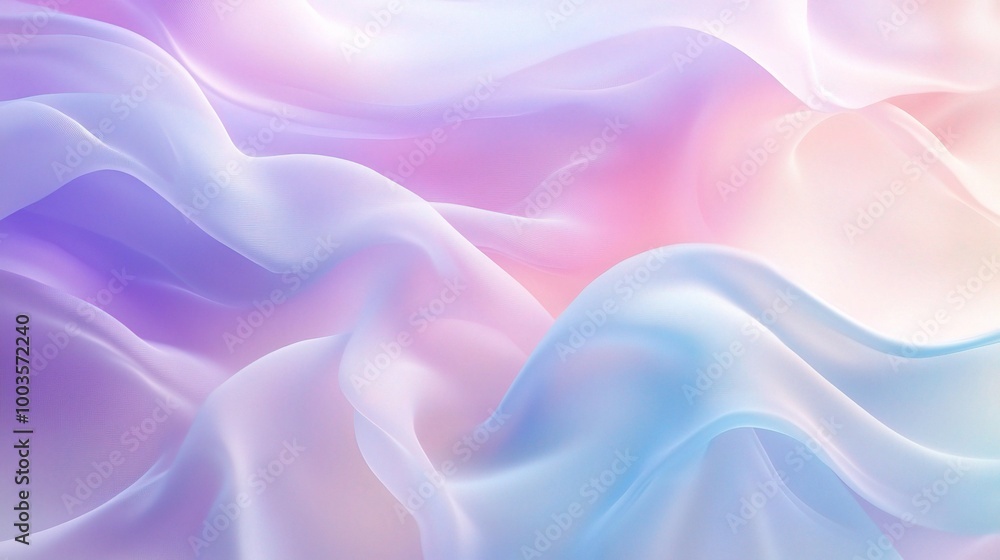 Soft Pastel Flowing Fabric Abstract Background Soft Pastel Flowing Fabric Abstract Background