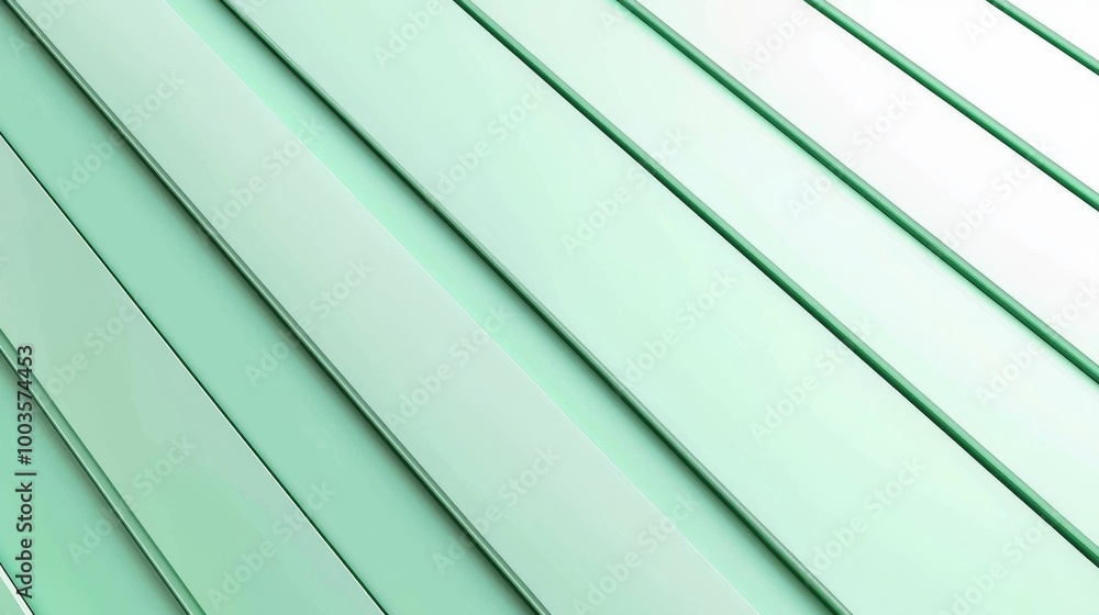 Obraz premium Artwork with intersecting geometric lines on a green background