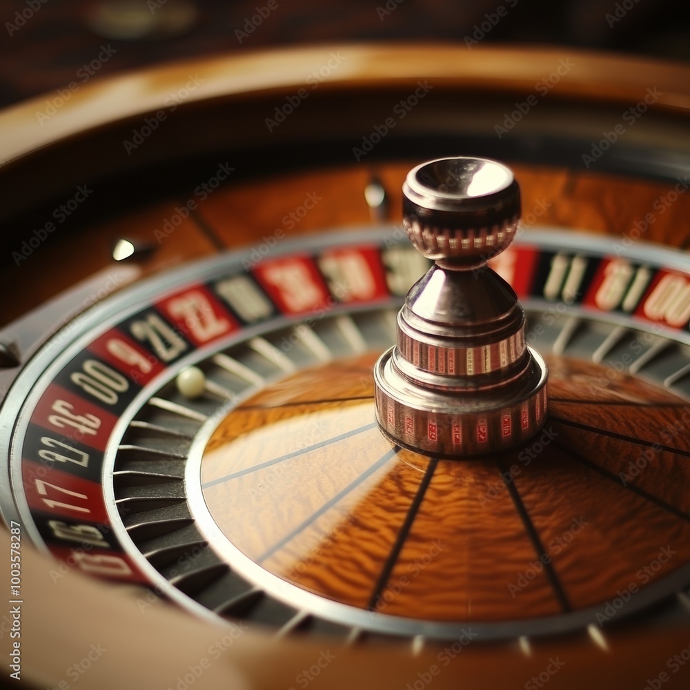 Casino roulette wheel close-up. Casino roulette wheel Casino roulette wheel close-up. Casino roulette wheel