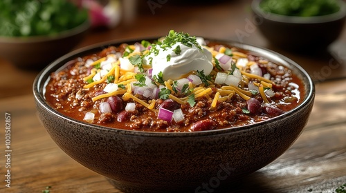 Chili with Toppings