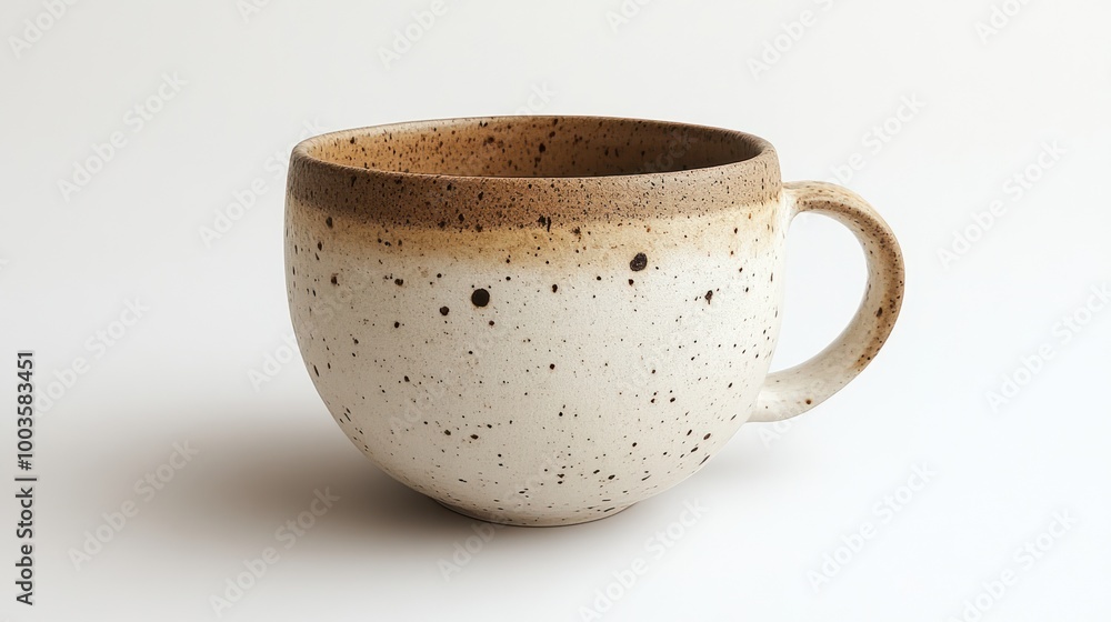 Ceramic Mug with Speckled Glaze Ceramic Mug with Speckled Glaze