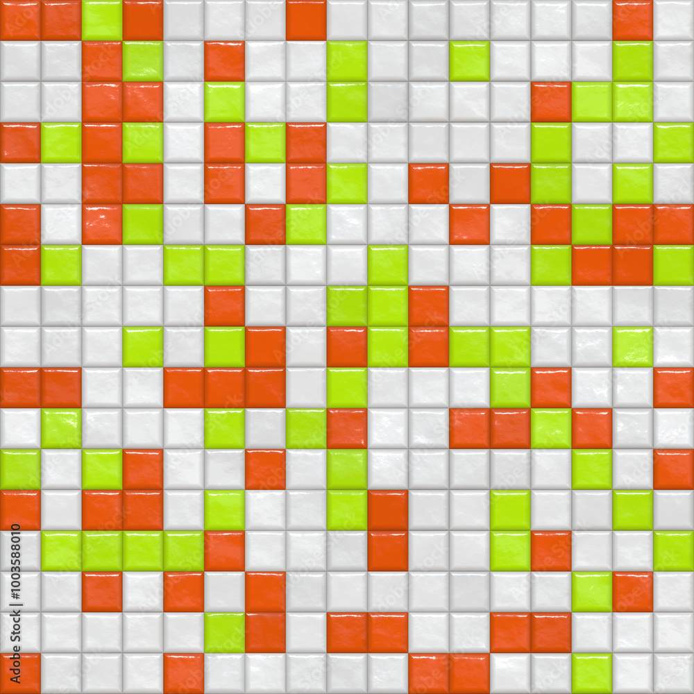 Fototapeta premium Decorative ceramic wall tiles texture surface