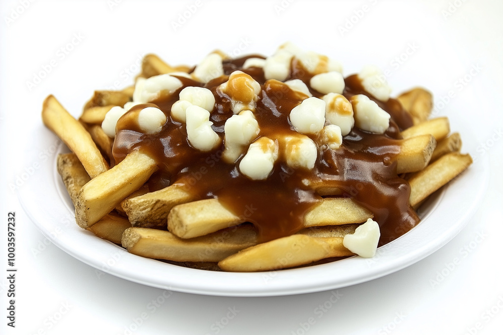 Canadian Comfort Food: Another Serving of Classic Poutine with Fries and Cheese Curds Canadian Comfort Food: Another Serving of Classic Poutine with Fries and Cheese Curds