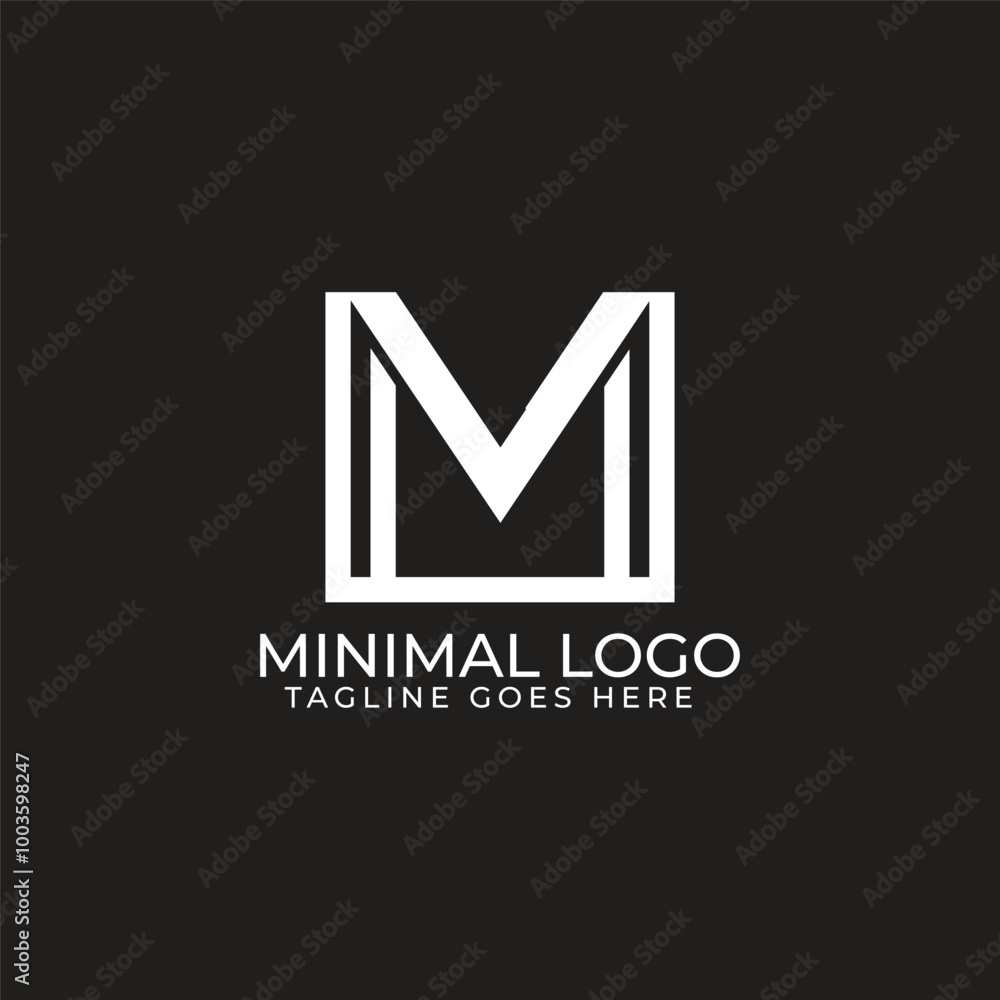 Custom M Letter Logo for Branding Custom M Letter Logo for Branding