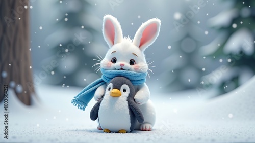 rabbit, bunny, easter, cartoon, animal, hare, holiday