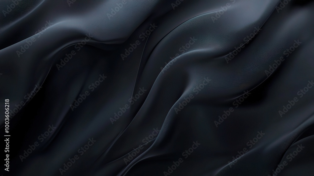 Elegant Black Fabric Texture for Design Projects Elegant Black Fabric Texture for Design Projects