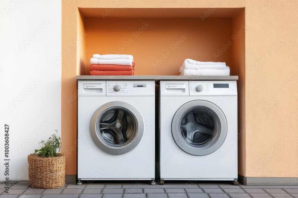 Laundry equipment including washer and dryer. Laundry equipment including washer and dryer.