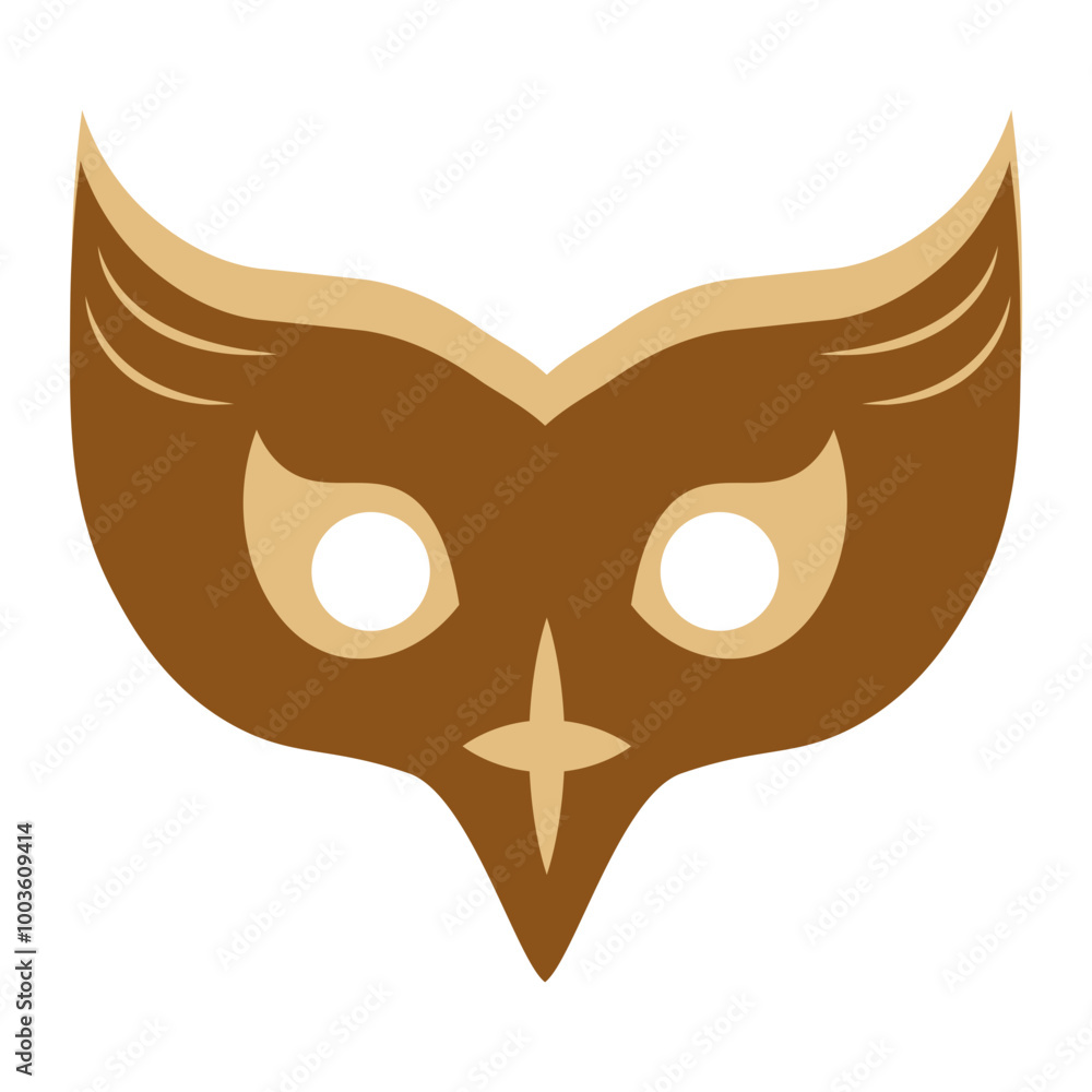 Halloween Mask Illustration with Cartoon Design. Isolated on White Background. Halloween Mask Illustration with Cartoon Design. Isolated on White Background.