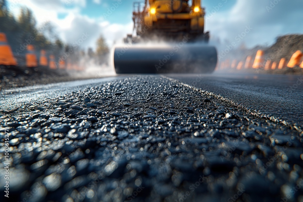 Asphalt Road Construction Asphalt Road Construction
