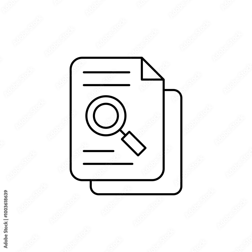 Case file search icon Case file search icon