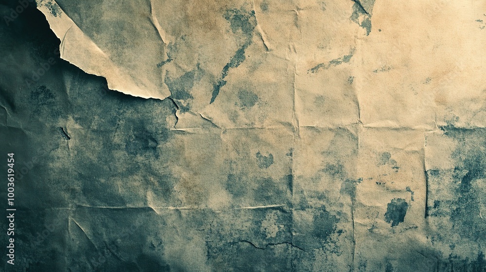 Obraz premium Textured Old Paper Background with Scratches and Marks