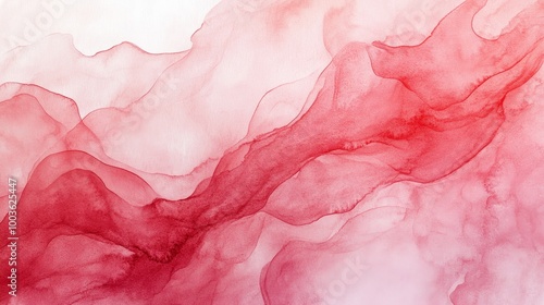 Soft red watercolor abstract with gentle gradients and delicate shapes for a serene and artistic atmosphere