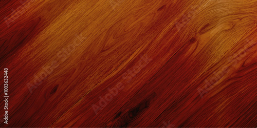 A close up of high gloss lacquered wood paneling with a deep rich brown color the reflective surf.deep brow wood planks with natural texture, wooden retro background, light wooden background, table	