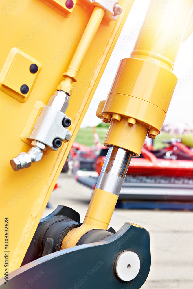 Hydraulic cylinder industrial machine Hydraulic cylinder industrial machine
