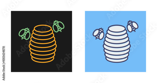 Hive Vector Icon