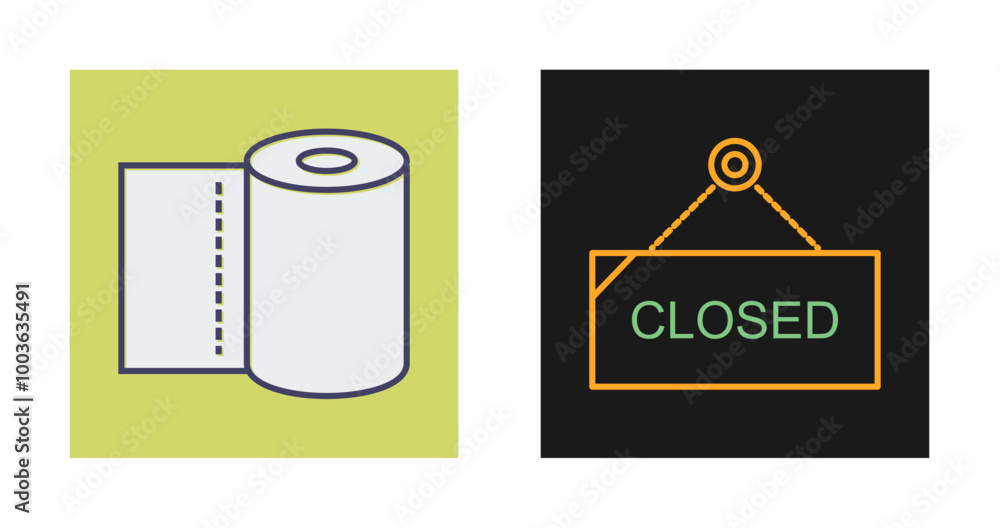 Tissue Roll Vector Icon Tissue Roll Vector Icon