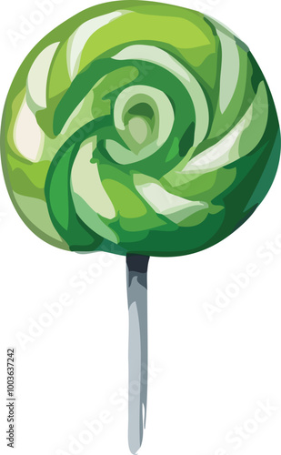 lolly pop candy vector illustration