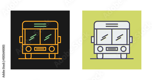 School building Vector Icon