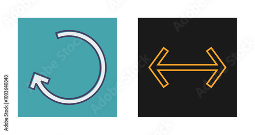 Left Back Arrow Vector Icon