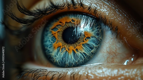 Close Up Macro Photography of a Human Eye