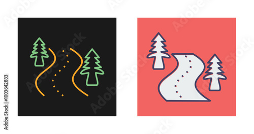 Ranger Pocket Knife Vector Icon