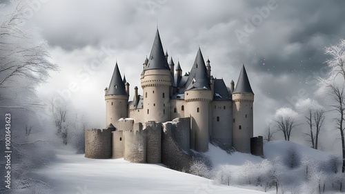 castles with winter